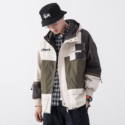 Hooded Oversized Loose Men's Jacket Casual Men CJWY1912078