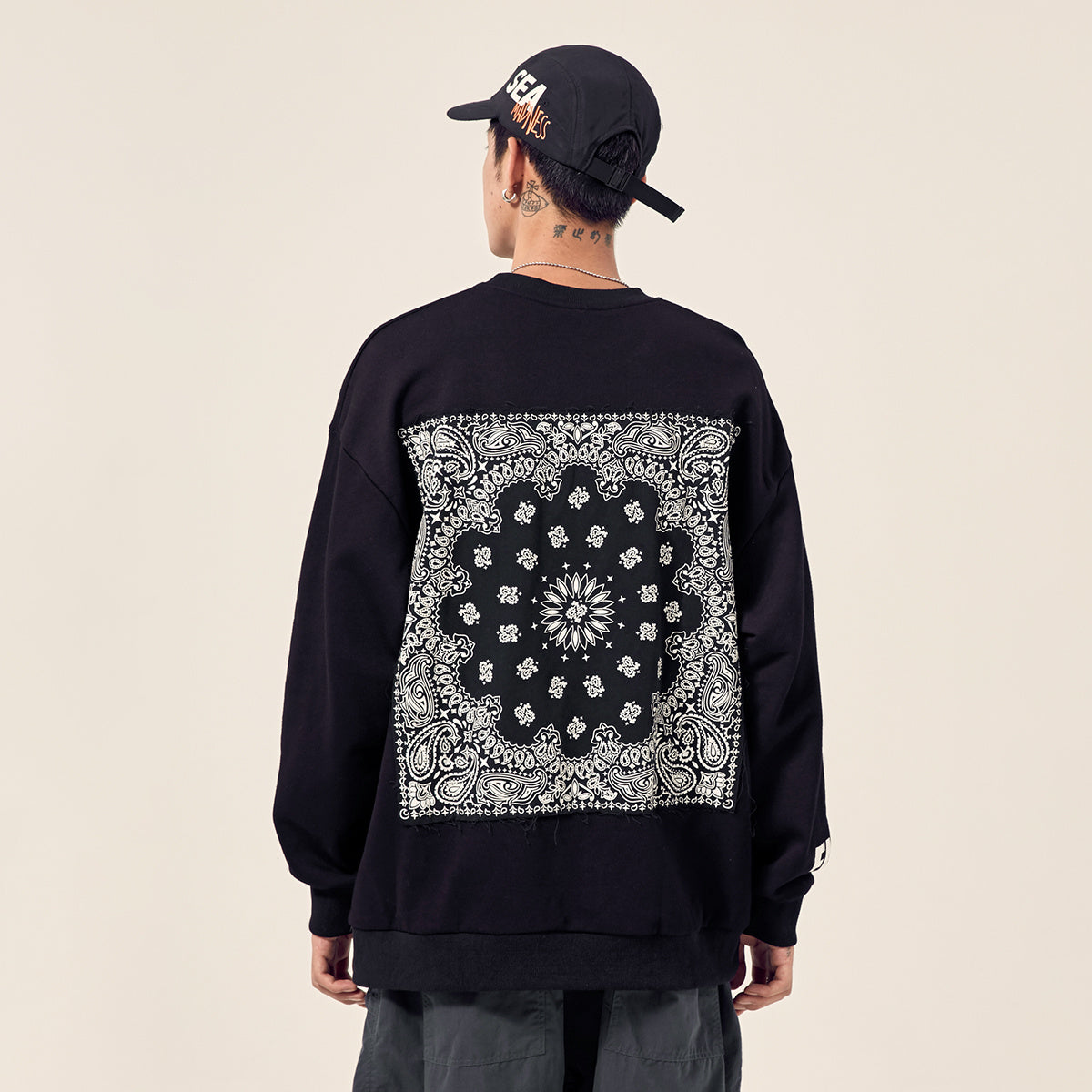 Men's autumn retro ethnic style sweater - InsPrint