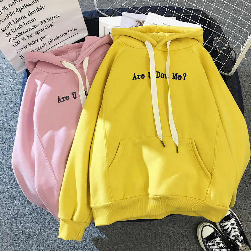 Thin Loose Korean Style Student Hoodie CJWY1912078