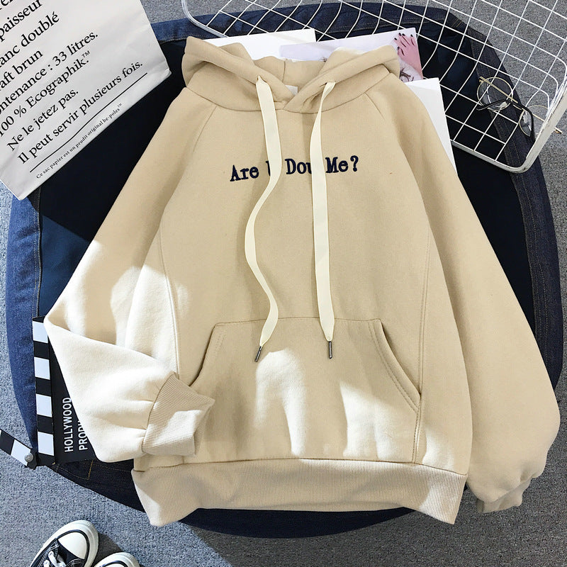 Thin Loose Korean Style Student Hoodie CJWY1912078