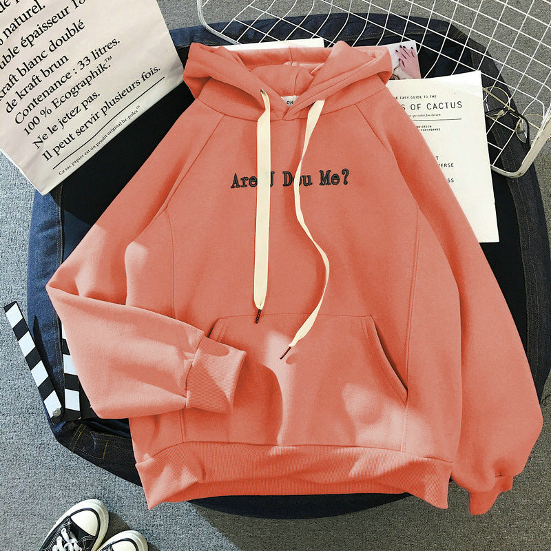 Thin Loose Korean Style Student Hoodie CJWY1912078