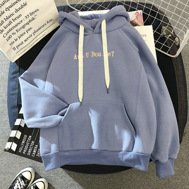 Thin Loose Korean Style Student Hoodie CJWY1912078