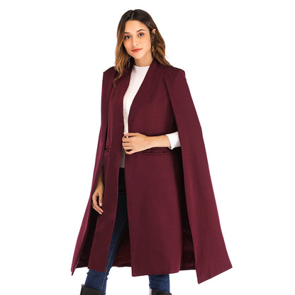 Long Women's Shawl Windbreaker Cloak Jacket - InsPrint  - Long Women's Shawl Windbreaker Cloak Jacket - InsPrint -   - Long Women's Shawl Windbreaker Cloak Jacket - InsPrint -  - #tag1# - Long Women's Shawl Windbreaker Cloak Jacket - InsPrint