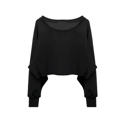 Women's Fashion Round Neck Workout Sweatshirt for Summer CJWY1912078