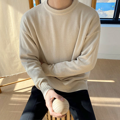 Korean Men's Round Neck Sweater Autumn And Winter - InsPrint  - Korean Men's Round Neck Sweater Autumn And Winter - InsPrint -   - Korean Men's Round Neck Sweater Autumn And Winter - InsPrint -  - #tag1# - Korean Men's Round Neck Sweater Autumn And Winter - InsPrint