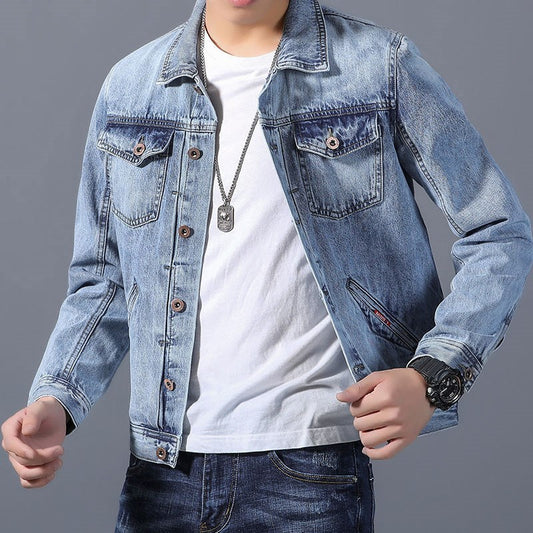 Men's Square Collar Casual Loose New Style Jacket CJWY1912078