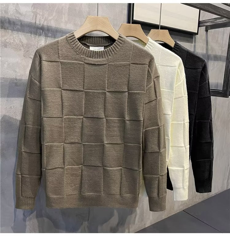 Men's Round Neck Long Sleeve Bottoming Shirt Sweater CJWY1912078