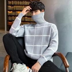 Turtleneck sweater men's knit sweater personality sweater CJWY1912078