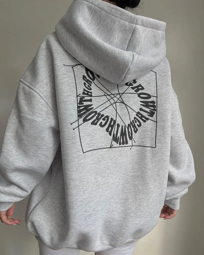 Women's Long Sleeved Hoodie - InsPrint