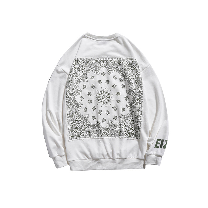 Men's autumn retro ethnic style sweater - InsPrint