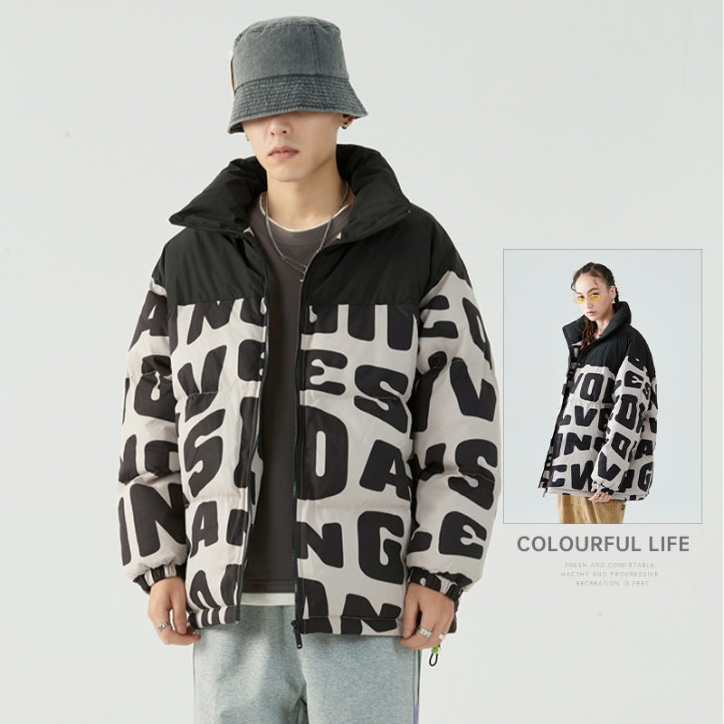 Men's Winter Cotton Dress Hooded Fake Two Warm Jackets CJWY1912078