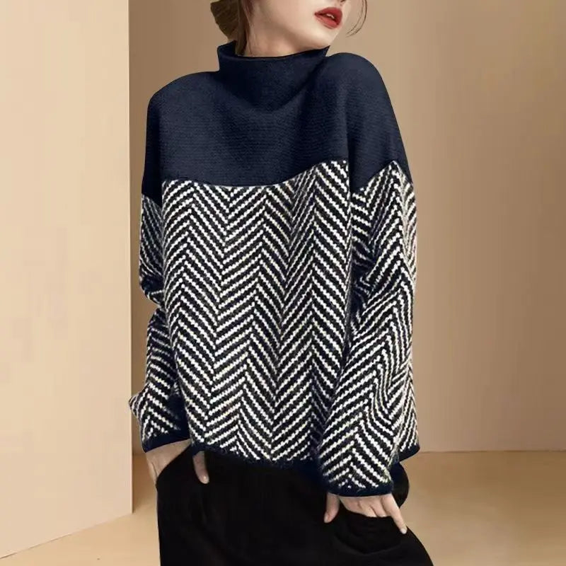 Thickened Turtleneck Bottoming Shirt Autumn And Winter Warm Sweater - InsPrint