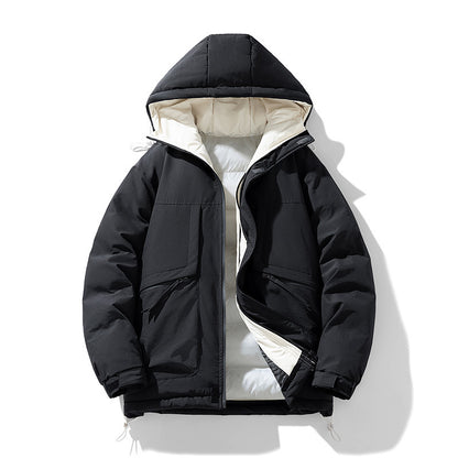 New Style Hooded Padded Jacket Men - InsPrint