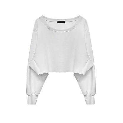 Women's Fashion Round Neck Workout Sweatshirt for Summer CJWY1912078