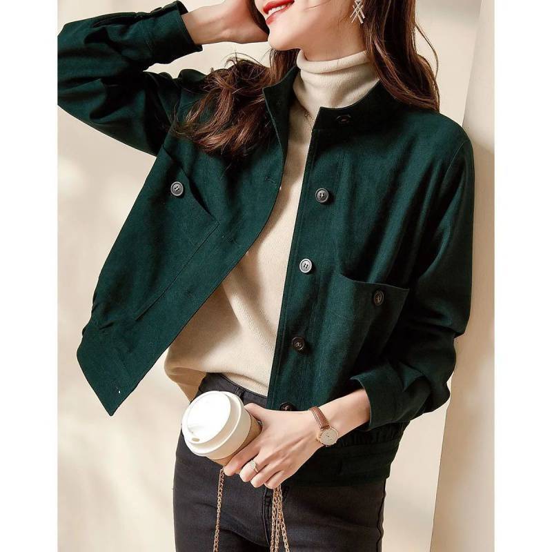 Versatile Loose And Thin Solid Colour Jacket for Summer CJWY1912078