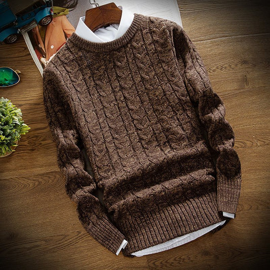 Autumn and winter turtleneck slimfit sweater - InsPrint