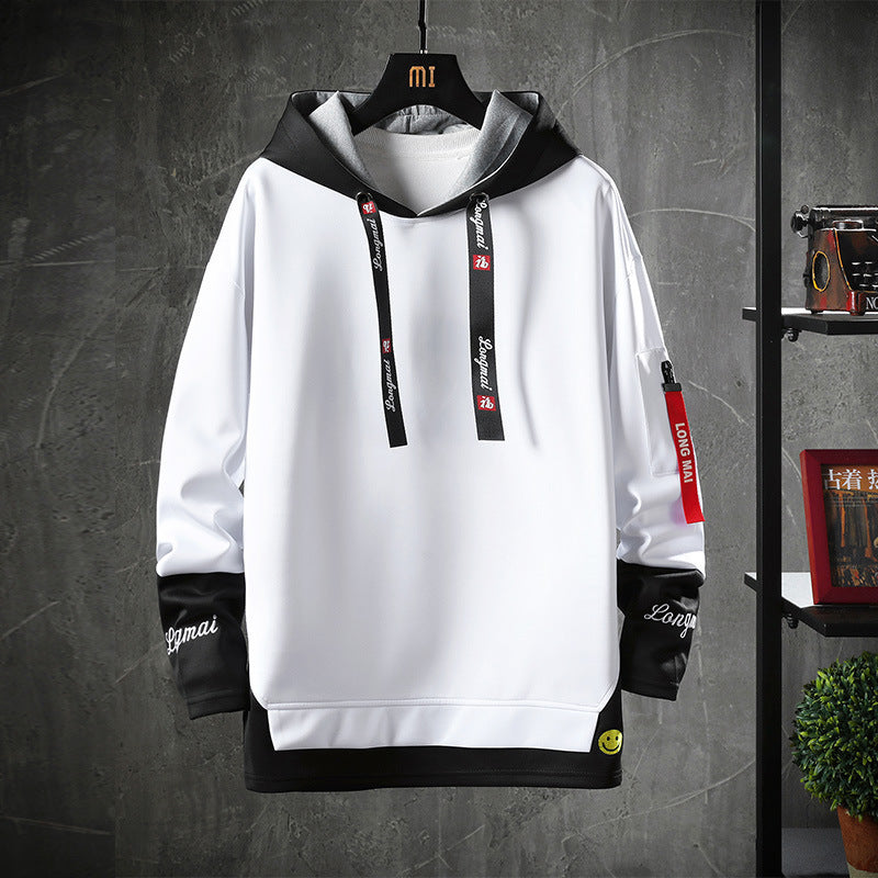 Men's Casual Long-sleeved Printed hoodie - InsPrint