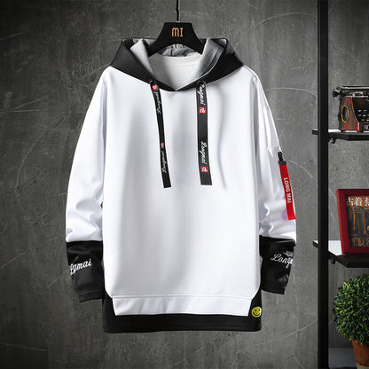 Men's Casual Long-sleeved Printed hoodie - InsPrint