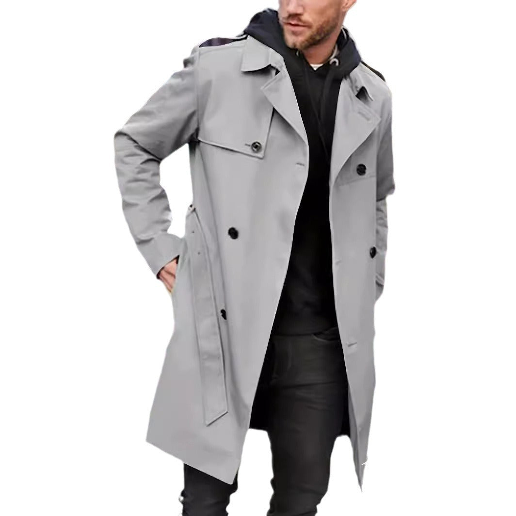 Men's Long-sleeved Lapel Cooked Coat CJWY1912078