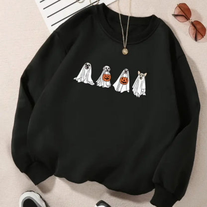 Letter Fleece Printed Casual Long Sleeved Sweatshirt - InsPrint  - Letter Fleece Printed Casual Long Sleeved Sweatshirt - InsPrint  - Letter Fleece Printed Casual Long Sleeved Sweatshirt - InsPrint -   - Letter Fleece Printed Casual Long Sleeved Sweatshirt - InsPrint -  - #tag1# - 