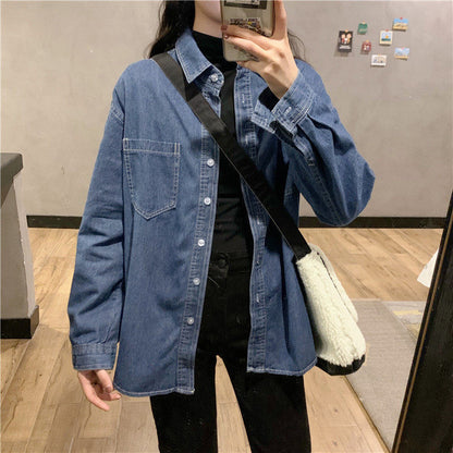 Work wear Denim Long-sleeved Casual Jacket for Summer CJWY1912078