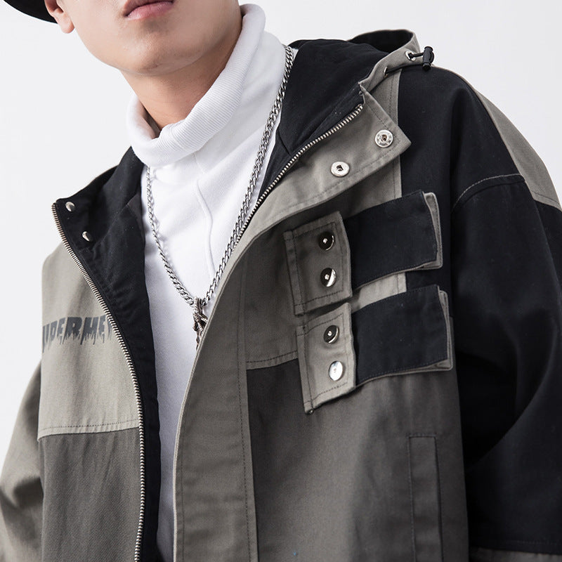 Hooded Oversized Loose Men's Jacket Casual Men CJWY1912078