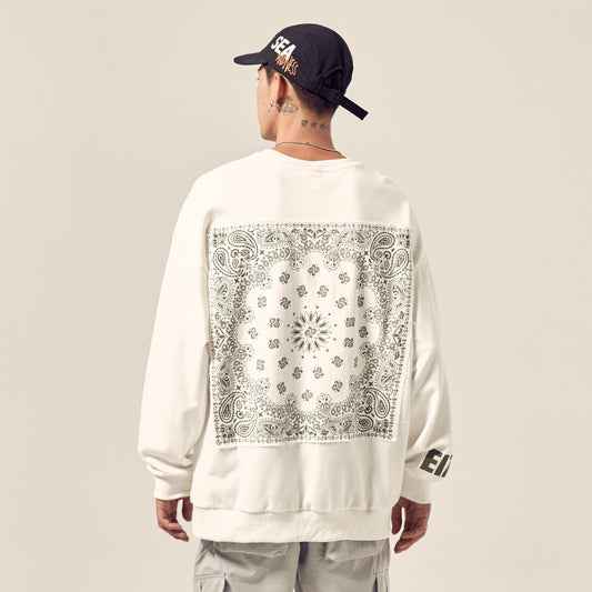 Men's autumn retro ethnic style sweater - InsPrint