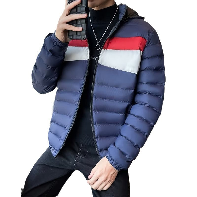 Thickened Cotton-padded Down Hoodie Padded jacket - InsPrint