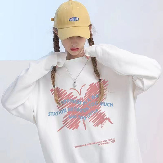 Women's Design Loose Fitting sweatshirt for Summer CJWY1912078