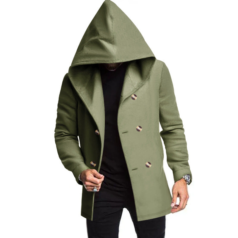 Men's Mid-length Slim Trench Coat Hooded Solid Color jacket - InsPrint  - Men's Mid-length Slim Trench Coat Hooded Solid Color jacket - InsPrint - jacket  - Men's Mid-length Slim Trench Coat Hooded Solid Color jacket - InsPrint  - Men's Mid-length Slim Trench Coat Hooded Solid Color jacket - InsPrint  - Men's Mid-length Slim Trench Coat Hooded Solid Color jacket - InsPrint - jacket - #tag1# - 