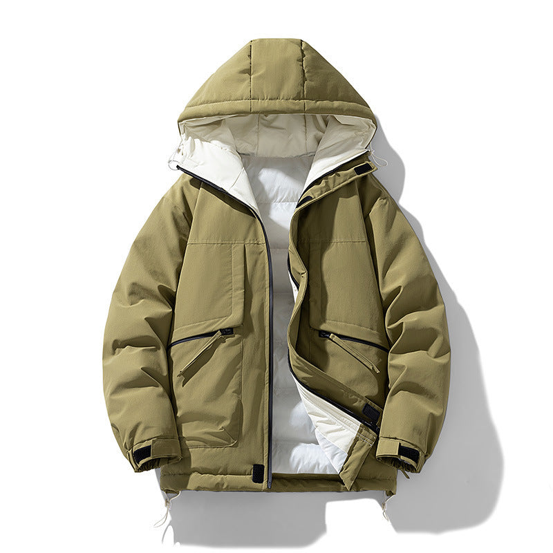 New Style Hooded Padded Jacket Men - InsPrint