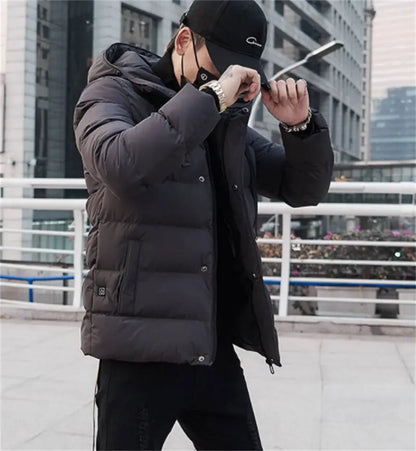 Men's Winter Fleece Thick Heating Padded Jacket - InsPrint -   - Men's Winter Fleece Thick Heating Padded Jacket - InsPrint  - Men's Winter Fleece Thick Heating Padded Jacket - InsPrint