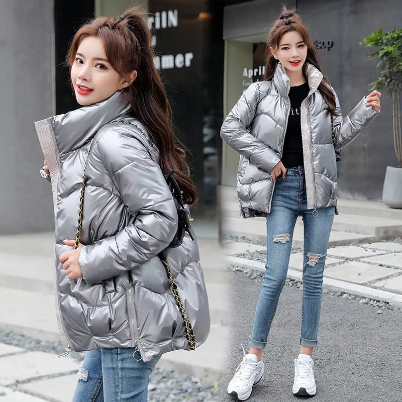 Bread Jacket Stand Collar Padded Jacket Women'S Padded Jacket CJWY1912078