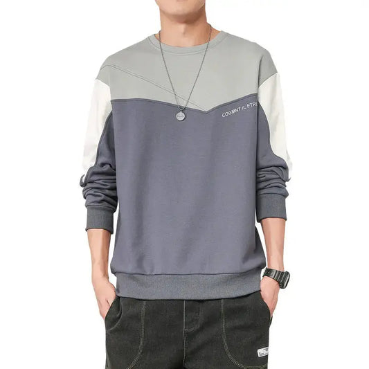 Casual Long-sleeved Round Neck Bottoming sweatshirt