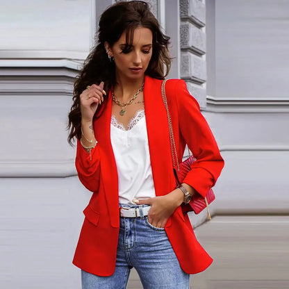 Elegant Blazer For Women Loose Blazer Jackets