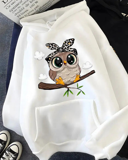 Fashion Women Cute Cartoon Hoodie CJNS1027238