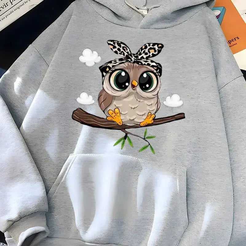 Fashion Women Cute Cartoon Hoodie