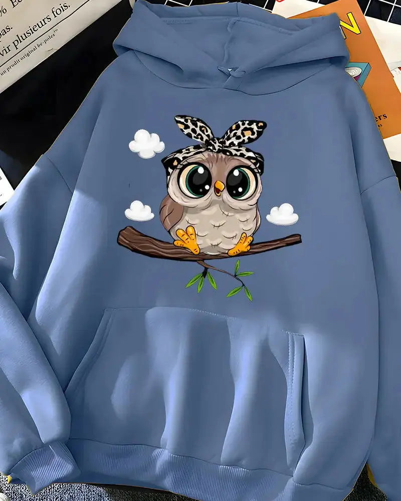 Fashion Women Cute Cartoon Hoodie CJNS1027238