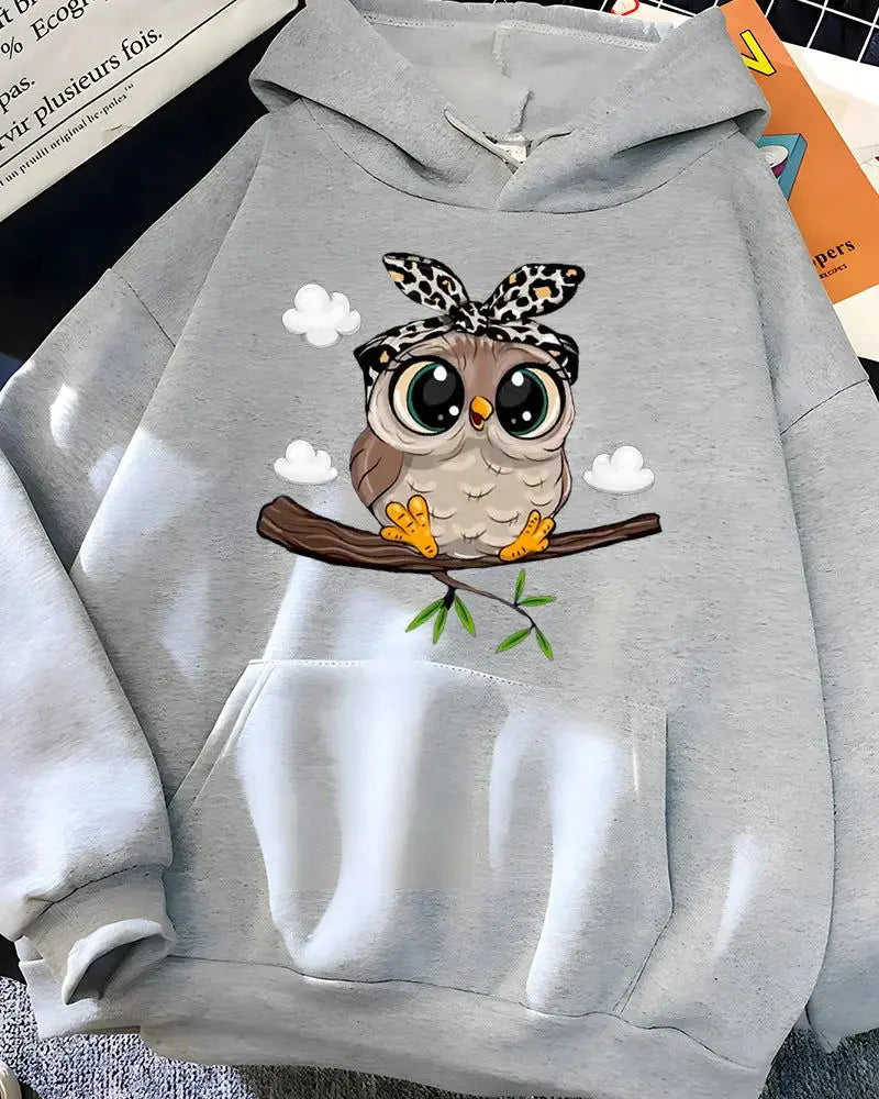 Fashion Women Cute Cartoon Hoodie CJNS1027238