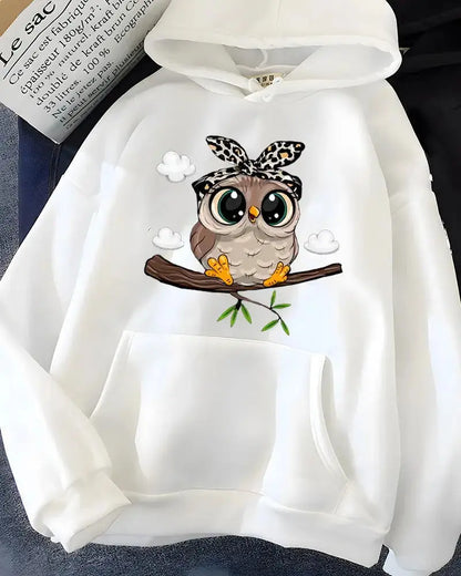 Fashion Women Cute Cartoon Hoodie CJNS1027238