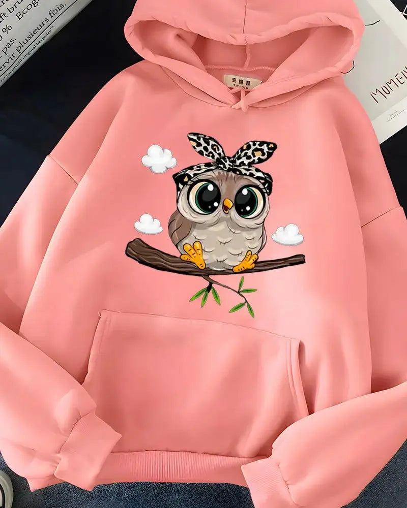 Fashion Women Cute Cartoon Hoodie CJNS1027238