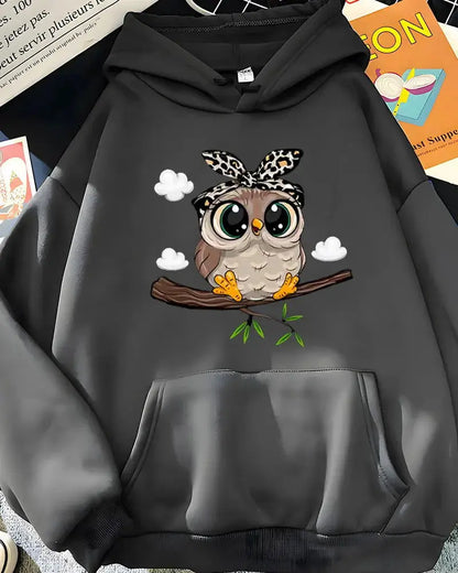 Fashion Women Cute Cartoon Hoodie CJNS1027238