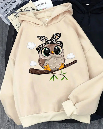 Fashion Women Cute Cartoon Hoodie CJNS1027238