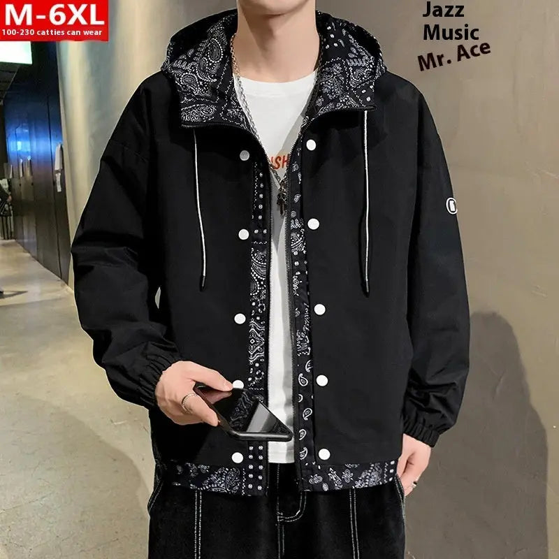 Men's Handsome Fashion Paisley False Two-piece Jackets CJWY1912078