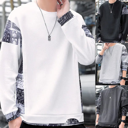 Men's Long Sleeve Sweatshirt Handsome Teenagers CJWY1912078