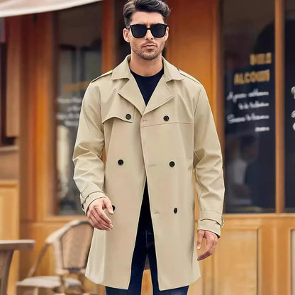 Men's Long-sleeved Lapel Cooked Coat CJWY1912078