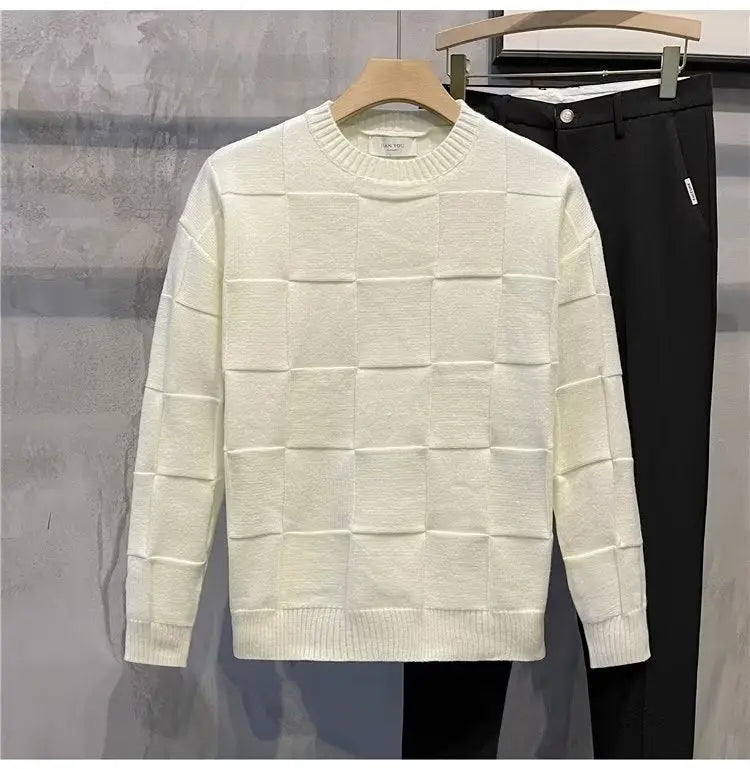 Men's Round Neck Long Sleeve Bottoming Shirt Sweater CJWY1912078