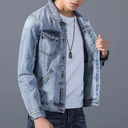 Men's Square Collar Casual Loose New Style Jacket CJWY1912078