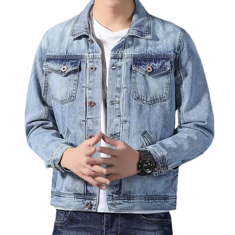 Men's Square Collar Casual Loose New Style Jacket CJWY1912078