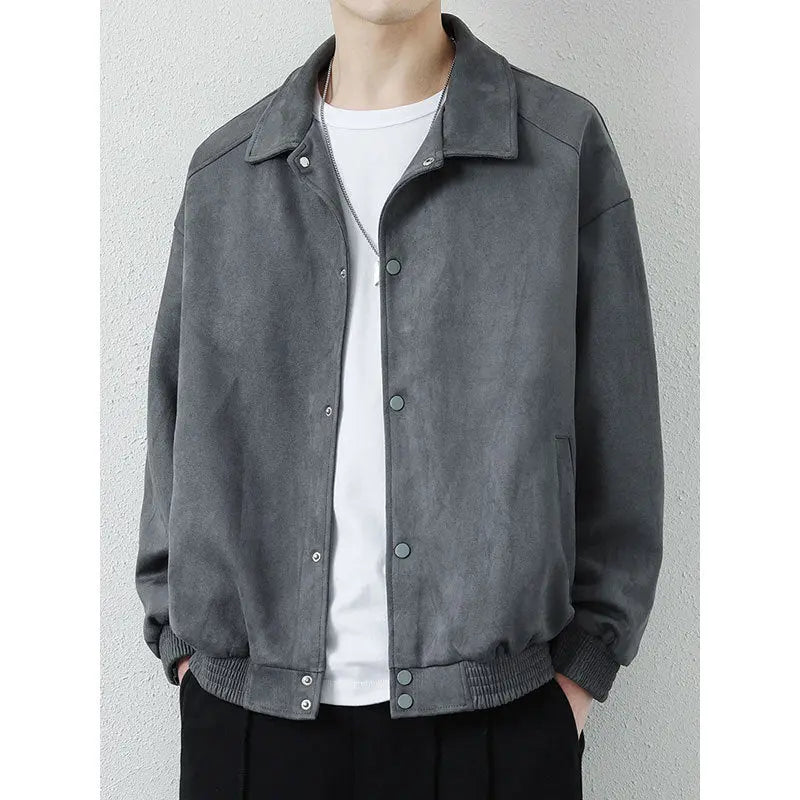 Men's Summer American Retro Suede Fabric Jacket CJWY1912078